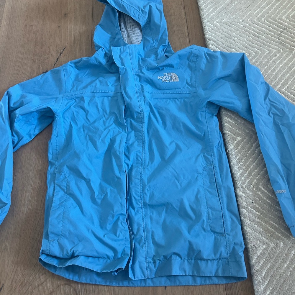 The North Face Light Blue windbreaker Jacket - Picture 2 of 2